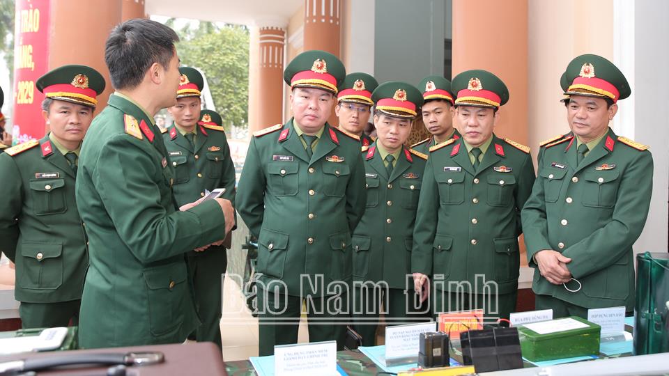 Quân khu 3 kiểm tra công tác chuẩn bị huấn luyện năm 2025 tại Bộ CHQS tỉnh