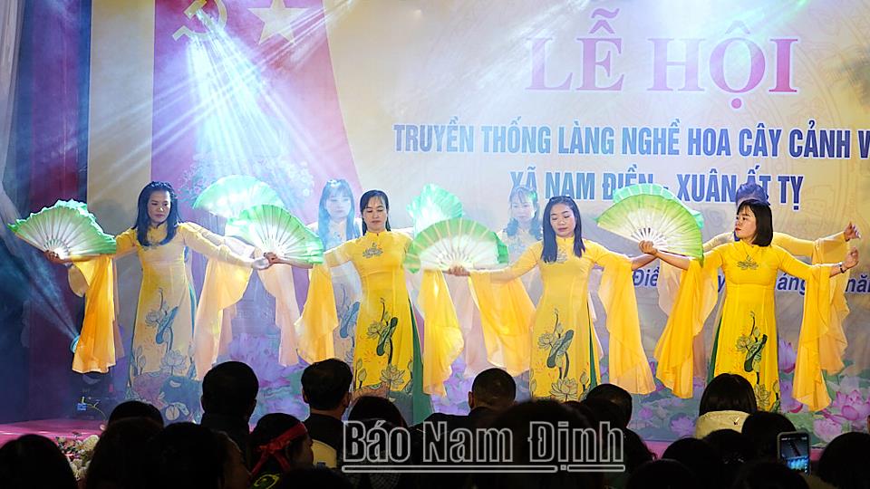 Nam Trực phát triển phong trào văn nghệ quần chúng