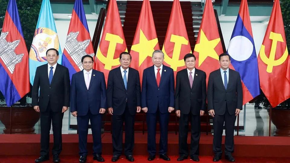 Tăng cường đoàn kết, gia tăng hiệu quả hợp tác, kết nối Việt Nam-Lào-Campuchia trong giai đoạn phát triển mới