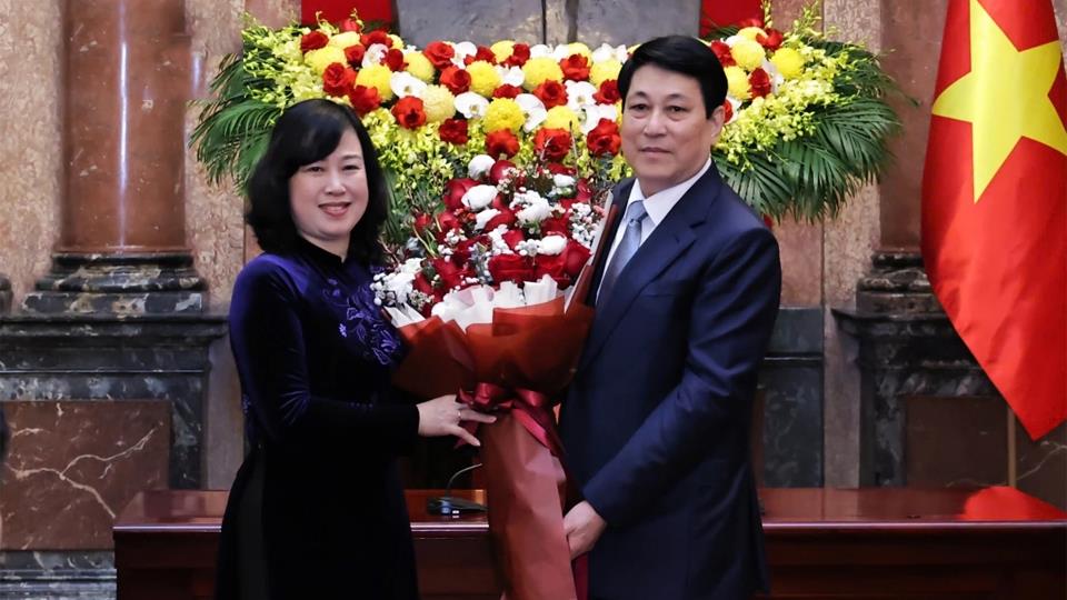 Chủ tịch nước Lương Cường gặp mặt đoàn đại biểu tiêu biểu ngành Y tế