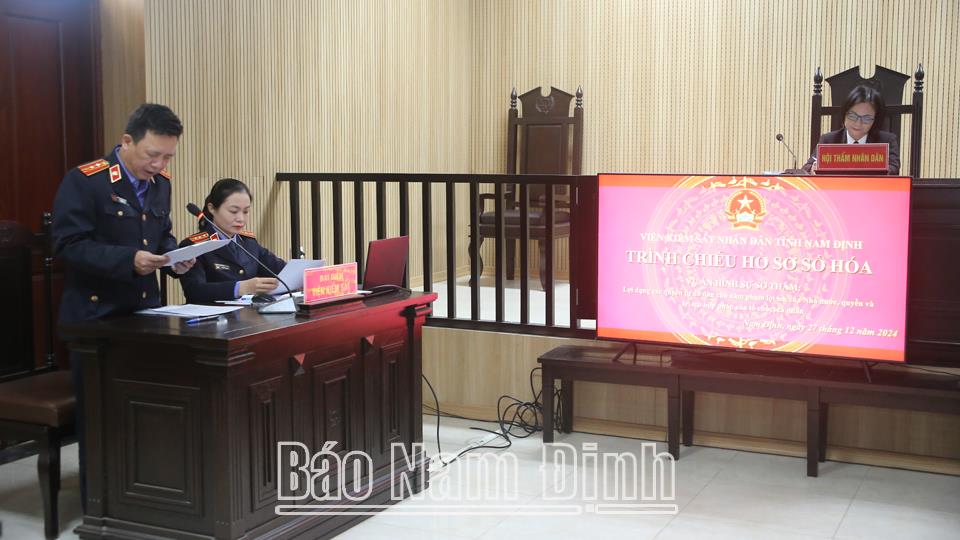 Chuyển biến trong công táckiểm sát hoạt động tư pháp