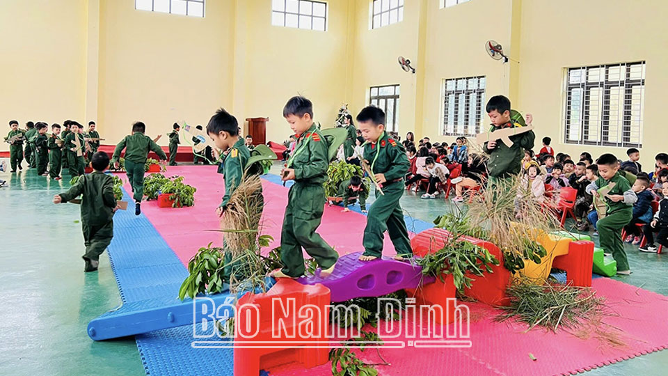 Ý Yên quan tâm xây dựng trường đạt chuẩn quốc gia, chuẩn xanh - sạch - đẹp - an toàn