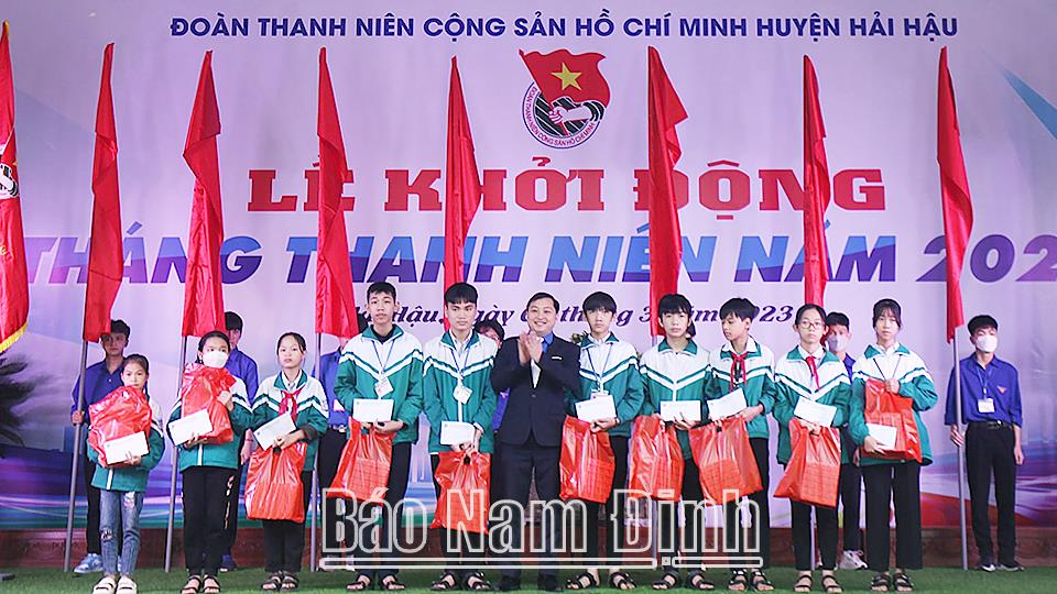 Huyện Đoàn Hải Hậu khởi động Tháng Thanh niên 2023