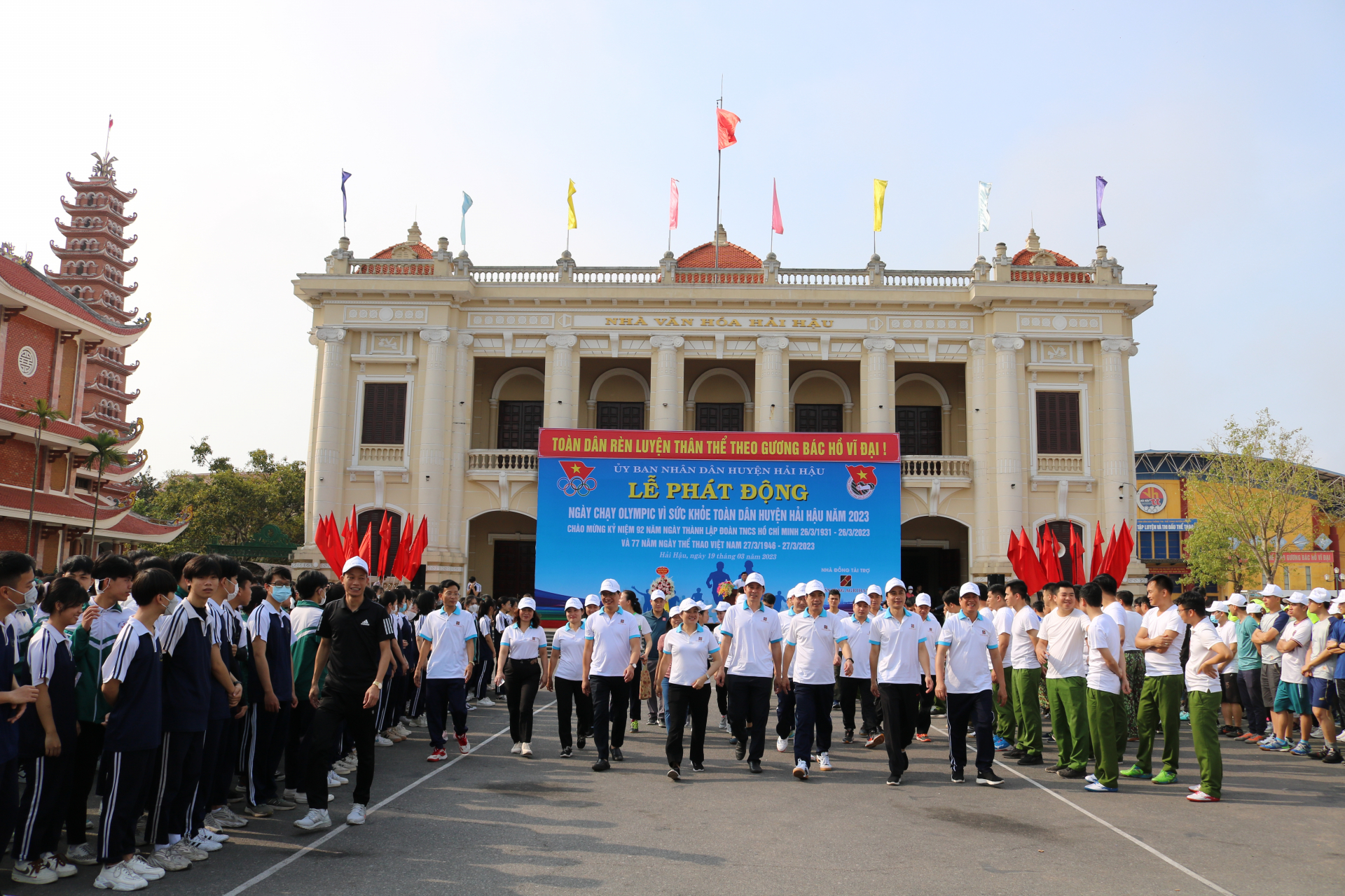 Hải Hậu tổ chức Ngày chạy Olympic vì sức khỏe toàn dân năm 2023