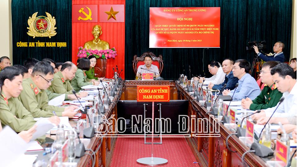 Quán triệt, triển khai Quyết định số 90-QĐ/TW của Ban Bí thư