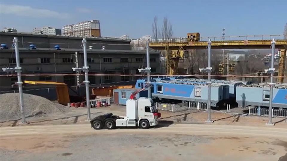 Trung Quốc ra mắt xe tải hạng nặng chạy điện đầu tiên