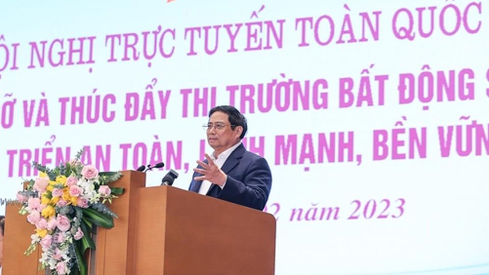 Tập trung triển khai các giải pháp thúc đẩy và tháo gỡ thị trường bất động sản