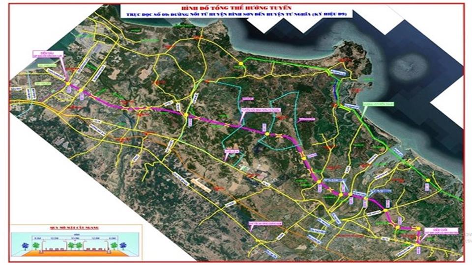 Quảng Ngãi: Dành 3.500 tỷ đồng đầu tư đường Hoàng Sa - Dốc Sỏi