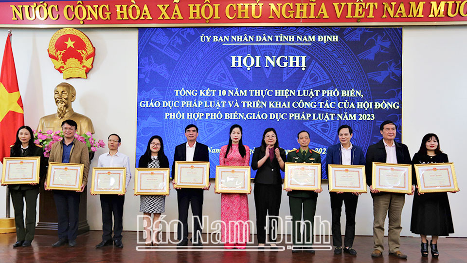 Tiếp tục nâng cao hiệu quả công tác tuyên truyền, phổ biến, giáo dục pháp luật