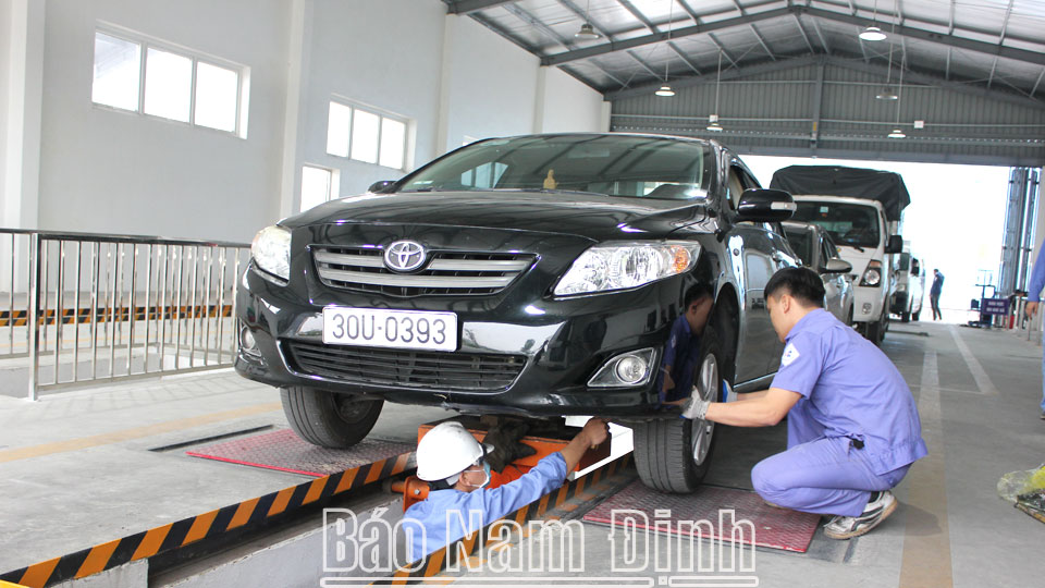Đảm bảo đáp ứng nhu cầu kiểm định phương tiện cơ giới đường bộ