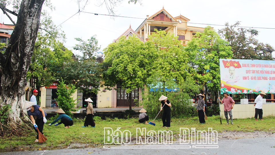 Vận động nhân dân tích cực tham gia các hoạt động bảo vệ môi trường