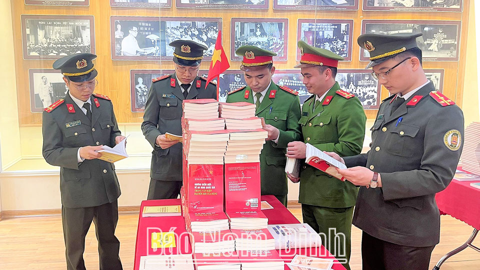 Tuổi trẻ Công an tỉnh thi đua học tập, thực hiện sáu điều Bác Hồ dạy