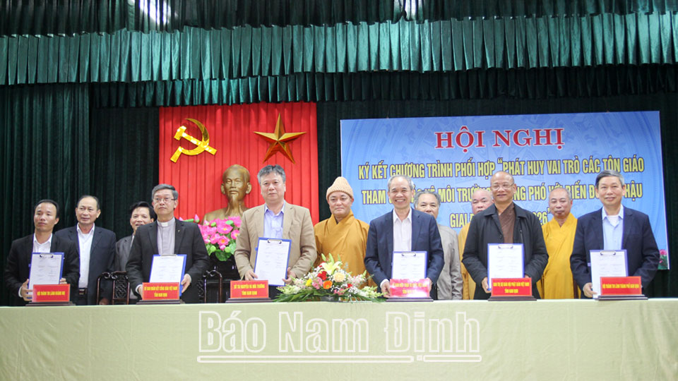 Phát huy vai trò các tôn giáo tham gia bảo vệ môi trường