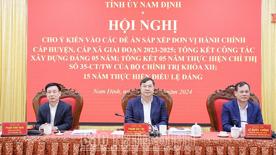 Hội nghị lần thứ 28 Ban Chấp hành Đảng bộ tỉnh khóa XX