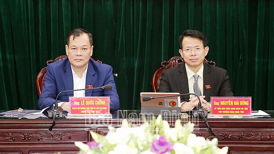 Ủy ban Thường vụ Quốc hội chất vấn các vấn đề thuộc lĩnh vực tài chính và lĩnh vực ngoại giao