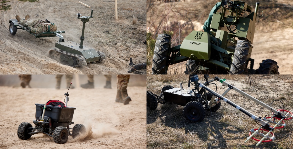 Mục đích Ukraine sản xuất hàng loạt robot chiến đấu đa năng