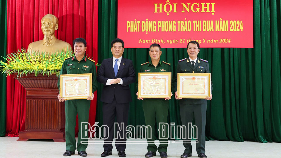 Khối thi đua các cơ quan Nội chính tỉnh phát động phong trào thi đua năm 2024