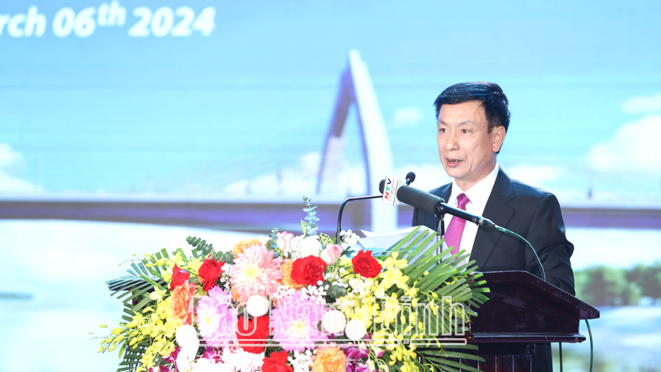 Phát biểu của đồng chí Phạm Đình Nghị, Phó Bí thư Tỉnh ủy, Chủ tịch UBND tỉnh tại Hội nghị