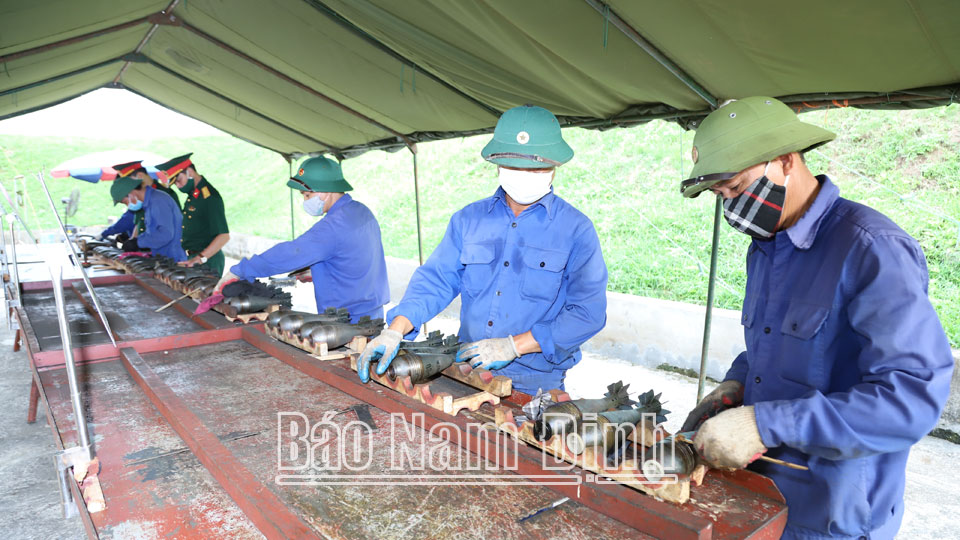 Đảm bảo công tác hậu cần cho nhiệm vụ huấn luyện, sẵn sàng chiến đấu