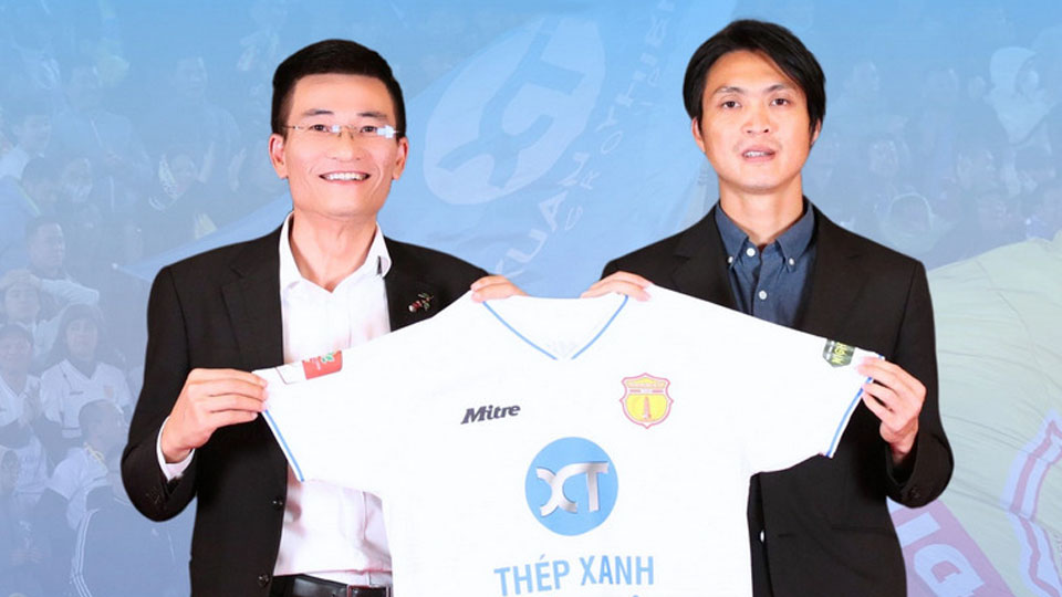 Chiêu mộ cầu thủ Nguyễn Tuấn Anh, CLB Nam Định tự tin trong cuộc đua vô địch V-League