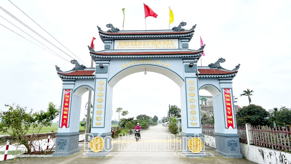 Ghi nhận từ các thôn, xóm nông thôn mới kiểu mẫu ở Vụ Bản