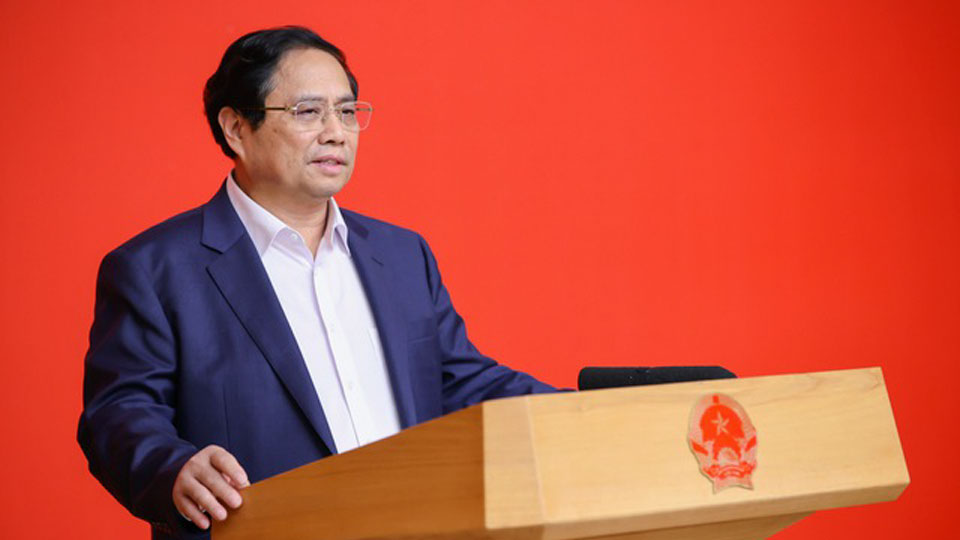 Thủ tướng Phạm Minh Chính chủ trì phiên họp Tiểu ban Kinh tế - xã hội Đại hội XIV của Đảng