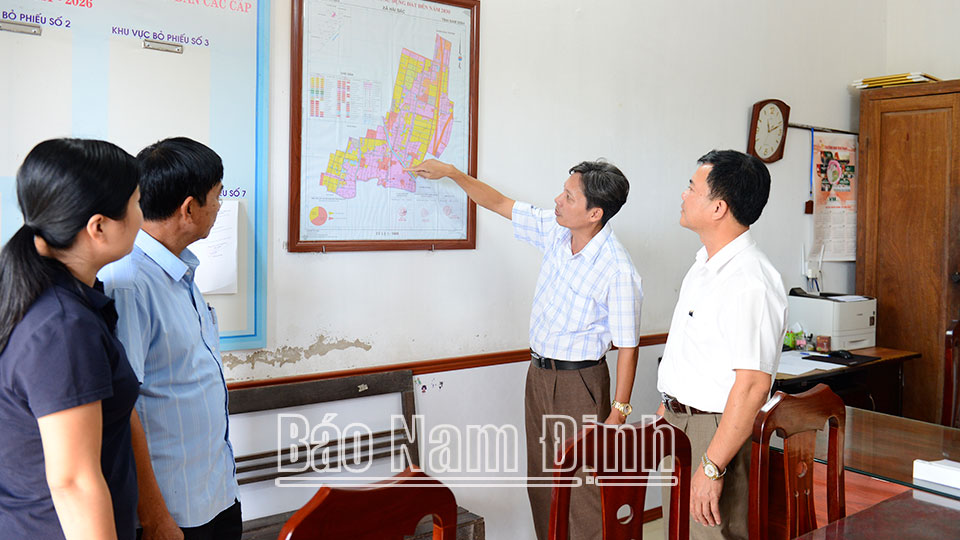 Tạo sự đồng thuận trong sáp nhậpđơn vị hành chính cấp xã ở Hải Hậu