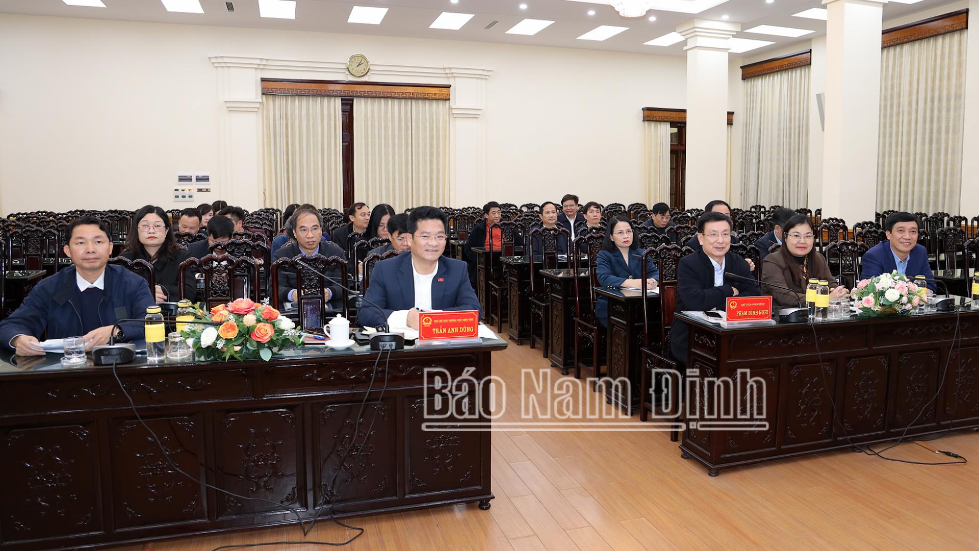 Hội nghị quán triệt, triển khai thi hành các luật, nghị quyết được thông qua tại kỳ họp bất thường lần thứ 9 Quốc hội khóa XV