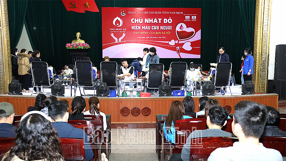 Chương trình hiến máu tình nguyện “Chủ nhật đỏ” năm 2025