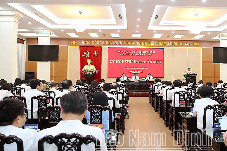 Triệu tập kỳ họp thứ hai mươi lăm (để giải quyết công việc phát sinh đột xuất) HĐND tỉnh khóa XIX, nhiệm kỳ 2021-2026