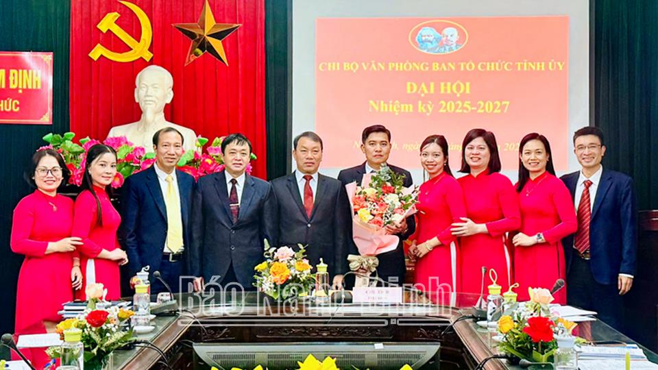 89,67% chi bộ trực thuộc đảng ủy cơ sở hoàn thành đại hội nhiệm kỳ 2025-2027