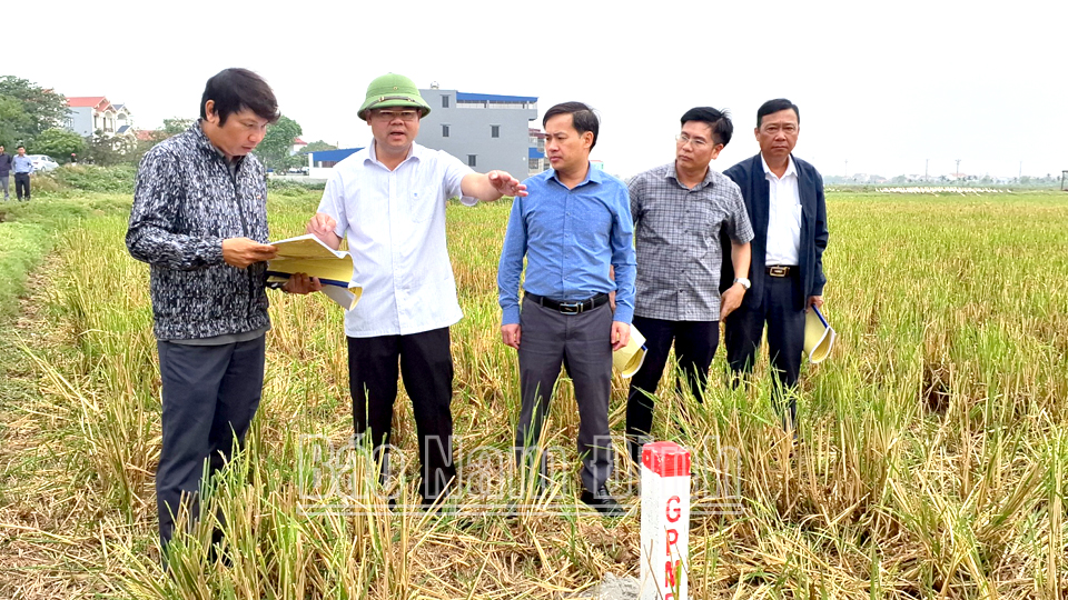 Tích cực chuẩn bị điều kiện để triển khai thực hiện các dự án đường cao tốc qua địa bàn tỉnh