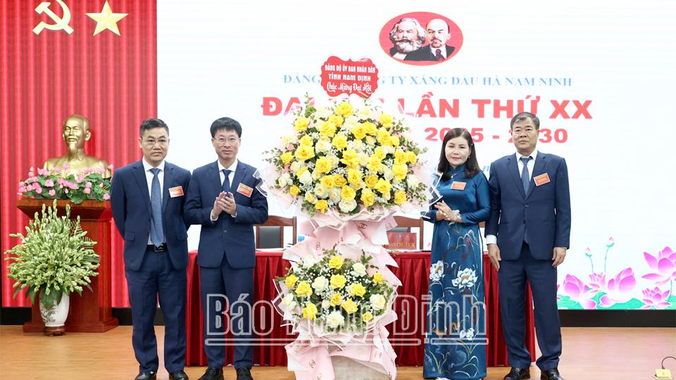 Đại hội Đảng bộ Công ty Xăng dầu Hà Nam Ninh nhiệm kỳ 2025-2030