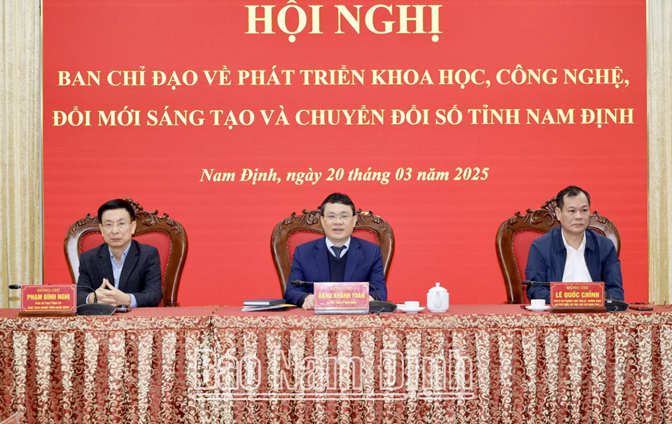 Quyết tâm tạo đột phá phát triển khoa học, công nghệ, đổi mới sáng tạo và chuyển đổi số