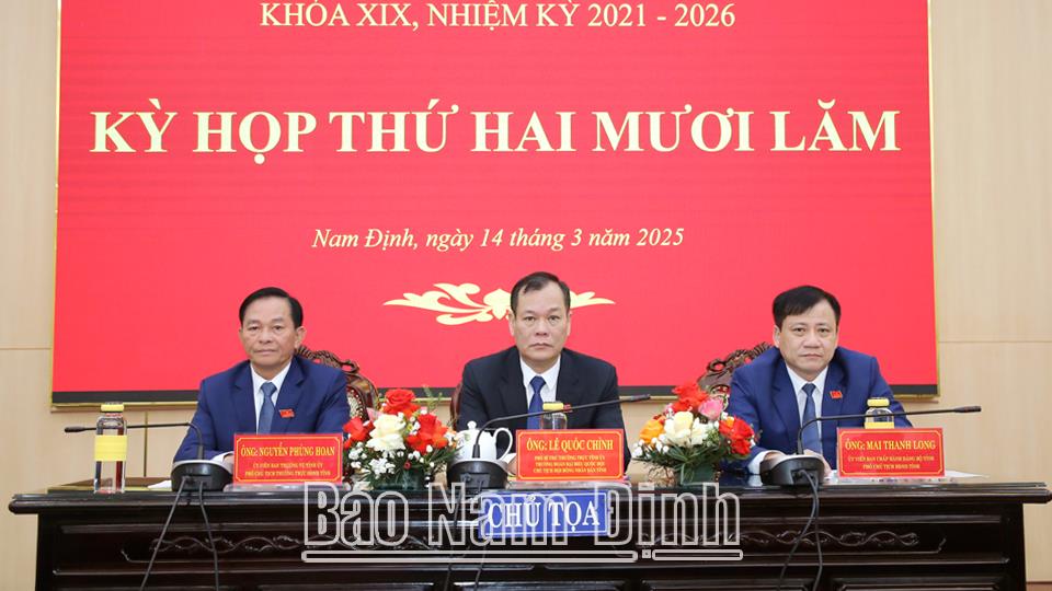 Hội đồng nhân dân tỉnh tổ chức kỳ họp giải quyết công việc phát sinh đột xuất