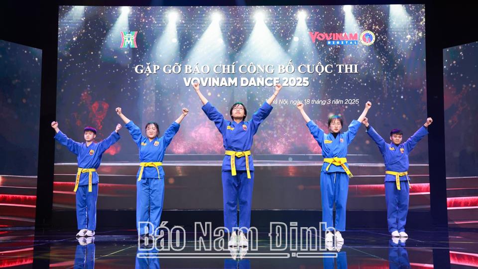 Cuộc thi Võ nhạc “Vovinam Dance 2025”: lan tỏa tinh thần thượng võ