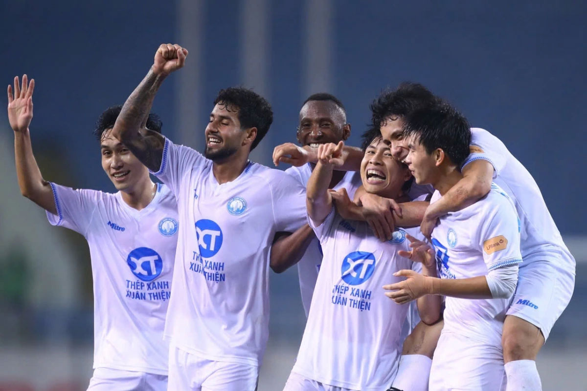 CLB Nam Định mang tin vui đến với bóng đá Việt Nam