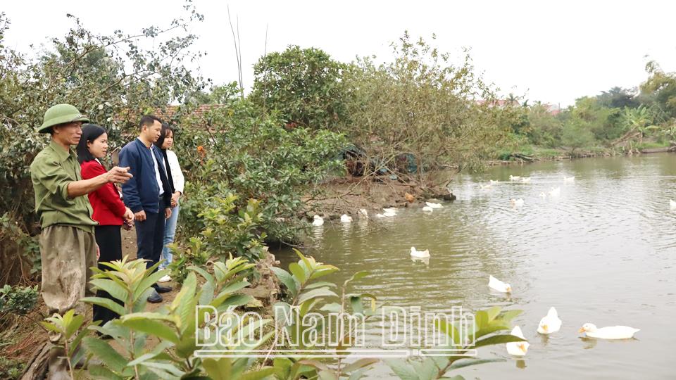 Nam Trực phát triểnmô hình trang trại, gia trại