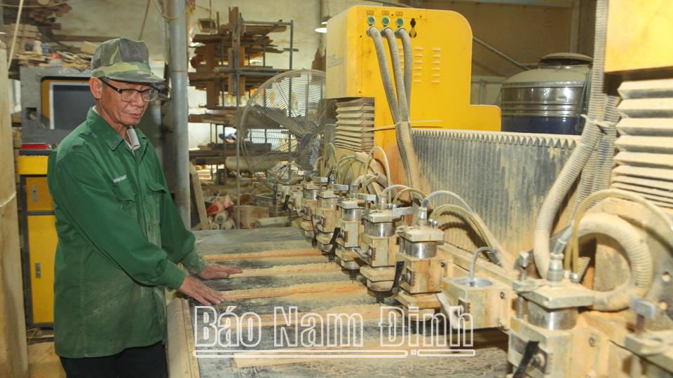 Xã Trà Lũ chú trọng phát triểntiểu thủ công nghiệp