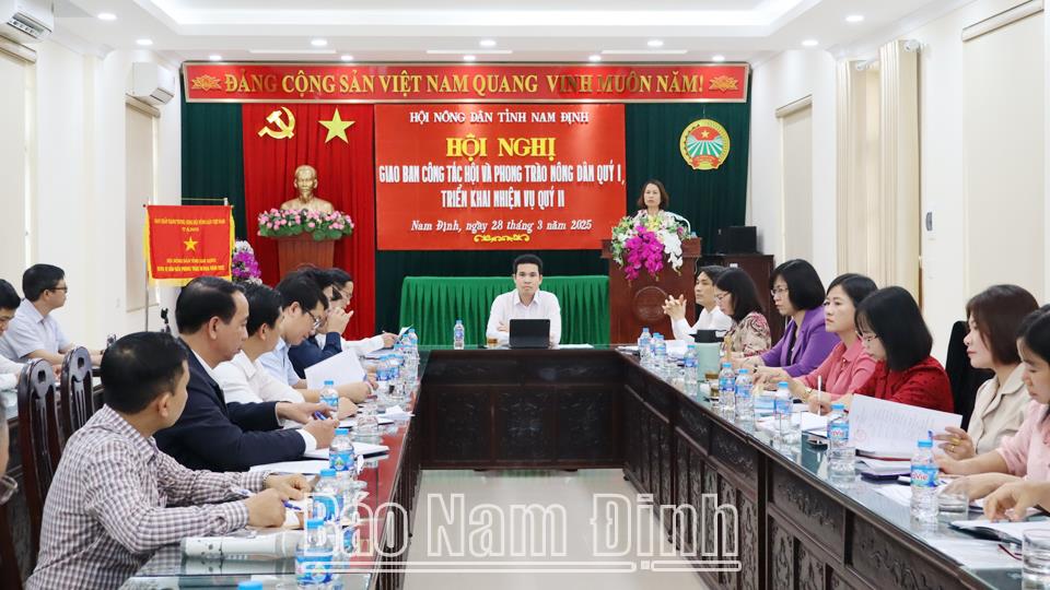 Tiếp tục đẩy mạnh công tác Hội và phong trào nông dân