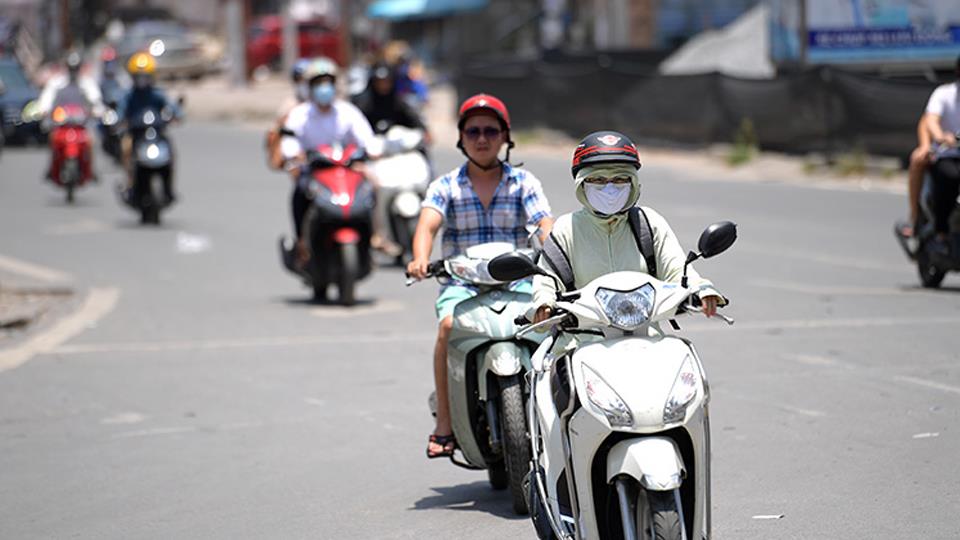 Nắng nóng ở khu vực phía Tây Bắc Bộ,Bắc và Trung Trung Bộ