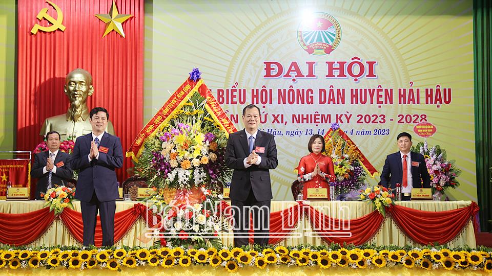 Hội Nông dân Hải Hậu tổ chức đại hội điểm cấp huyện