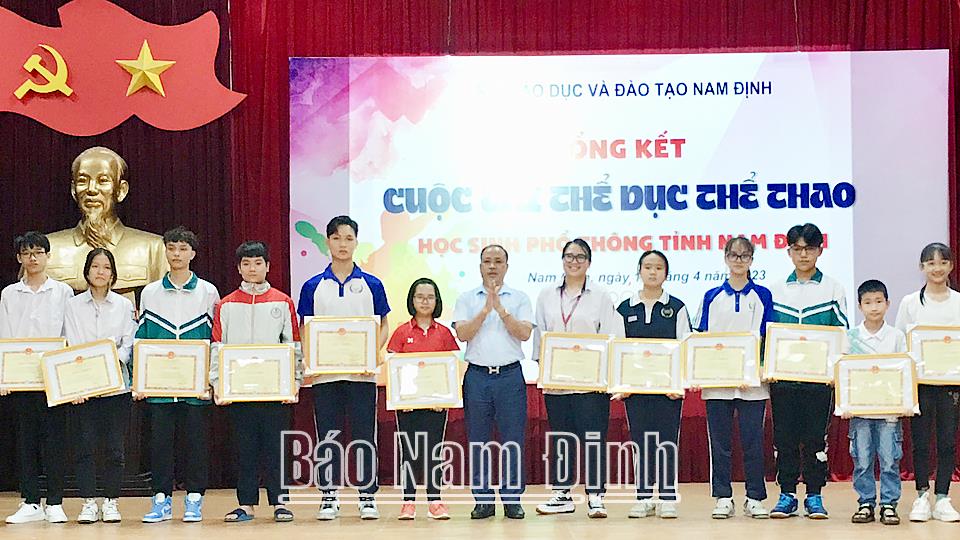 Tổng kết cuộc thi thể dục thể thao học sinh phổ thông năm học 2022-2023