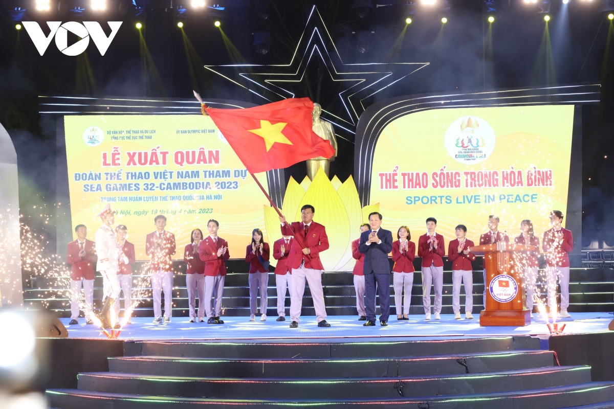 Đoàn Thể thao Việt Nam xuất quân tham dự SEA Games 32