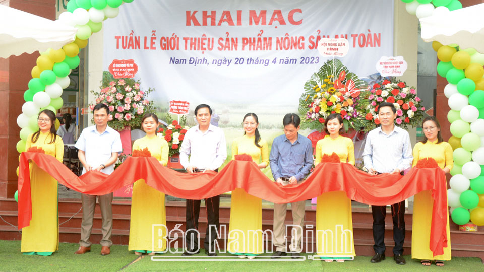 Trên 50 doanh nghiệp, cơ sở sản xuất tham gia Tuần lễ giới thiệu nông sản an toàn