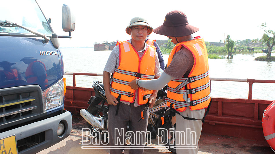 Giao Thuỷ chủ động đảm bảo trật tự an toàn giao thông