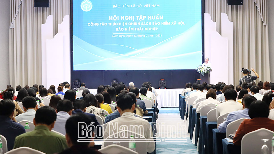 Tập huấn nghiệp vụ thực  hiện chính sách Bảo hiểm xã hội, bảo hiểm thất nghiệp