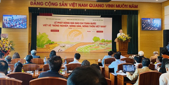 Phát động Giải Báo chí toàn quốc về đề tài “tam nông”