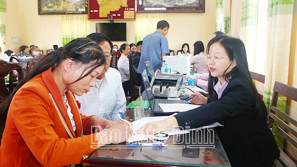 Tiếp tục phát huy hiệu quả vốn tín dụng chính sách