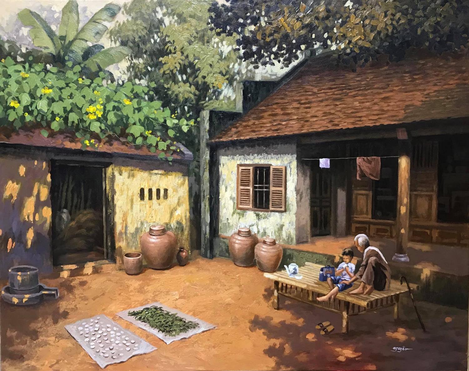 Nhớ khoảng sân gạch cũ